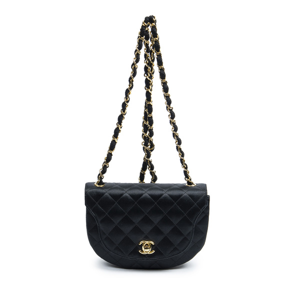 chanel mini half moon bag